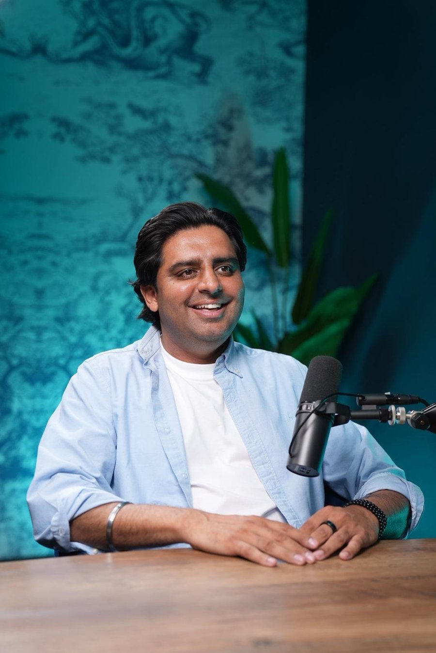 Parm Bains, seated in a quiet room